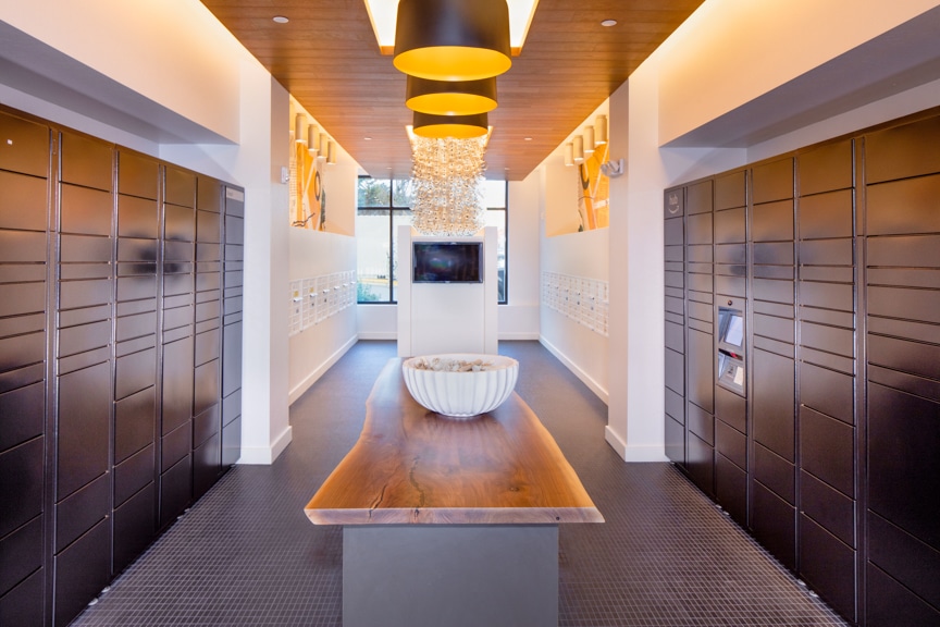 amazon locker at scout luxury apartments in fairfax va
